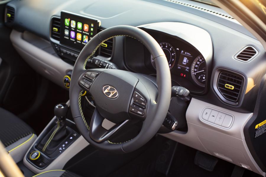 Интерьер Hyundai Venue Elite 2019 года  (AU) (фото 30 из 40)
